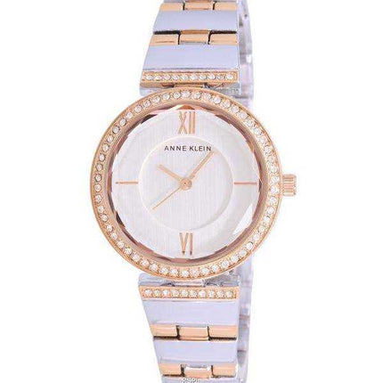 Orologio da donna 3903SVRT al quarzo con accenti di cristallo Anne Klein