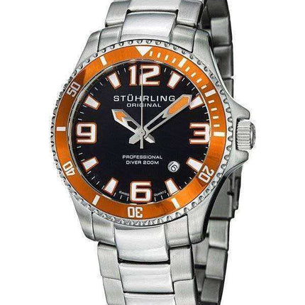 Orologio da uomo Stuhrling Original Regatta Champion Professional Diver 200M 395.33I117