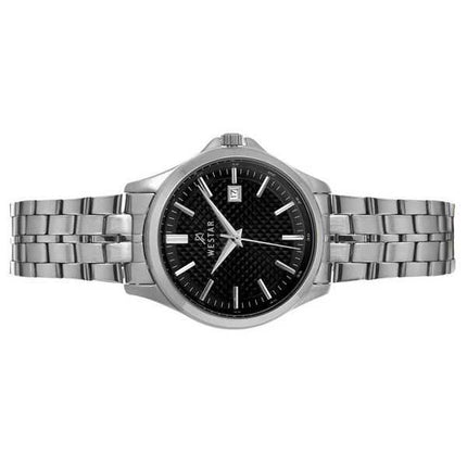 Orologio da donna con profilo Westar in acciaio inossidabile quadrante nero al quarzo 40202STN103