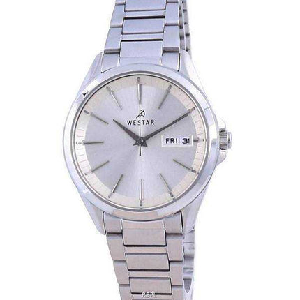 Orologio da donna Westar con quadrante champagne in acciaio inossidabile al quarzo 40212 STN 102