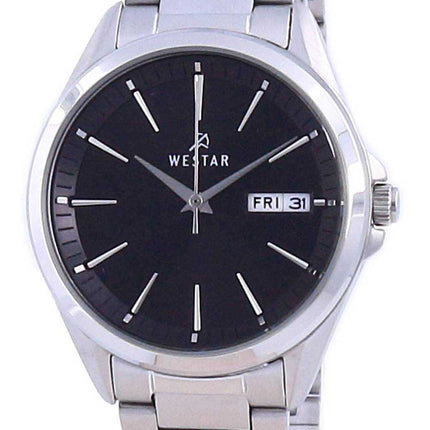Orologio da donna Westar con quadrante nero in acciaio inossidabile 40212 STN 103