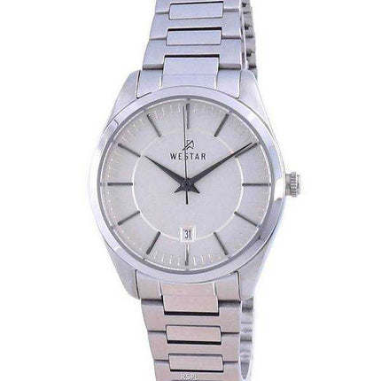 Orologio da donna Westar con quadrante champagne in acciaio inossidabile al quarzo 40213 STN 102