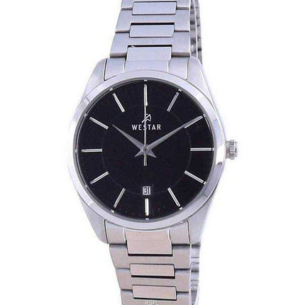 Orologio da donna Westar con quadrante nero in acciaio inossidabile 40213 STN 103