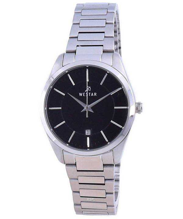 Orologio da donna Westar con quadrante nero in acciaio inossidabile 40213 STN 103