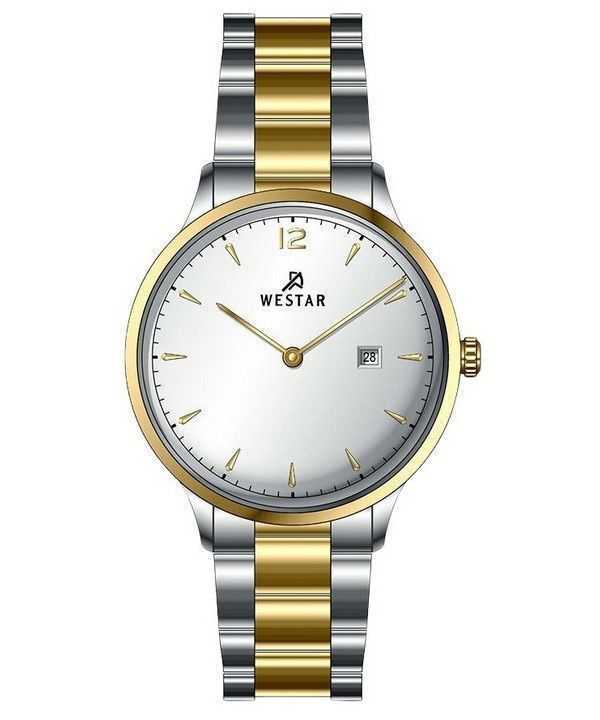 Orologio da donna 40218CBN107 al quarzo con quadrante argentato in acciaio inossidabile con profilo Westar