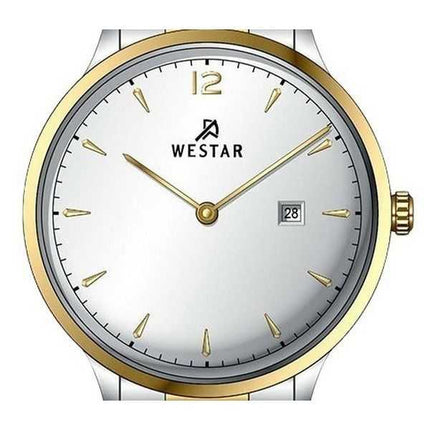Orologio da donna 40218CBN107 al quarzo con quadrante argentato in acciaio inossidabile con profilo Westar