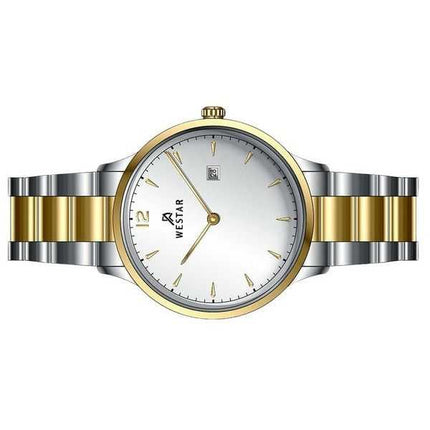 Orologio da donna 40218CBN107 al quarzo con quadrante argentato in acciaio inossidabile con profilo Westar