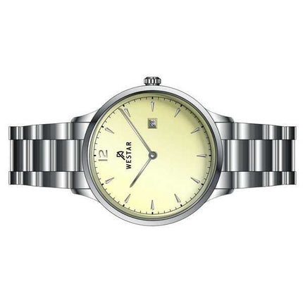 Orologio da donna al quarzo 40218STN102 con quadrante champagne chiaro in acciaio inossidabile bicolore con profilo Westar