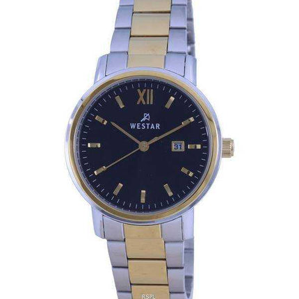 Orologio Westar nero bicolore in acciaio inossidabile al quarzo 40245 CBN 103 da donna