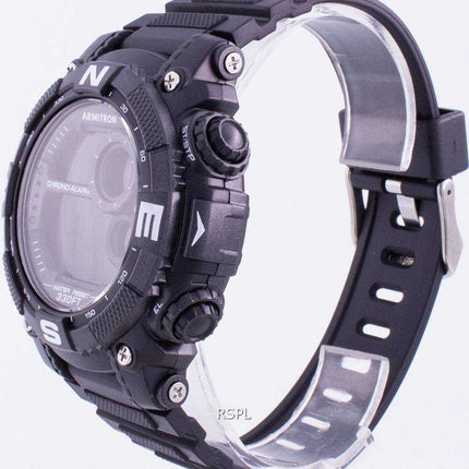 Orologio da uomo con bussola al quarzo Armitron Sport 408284BLK