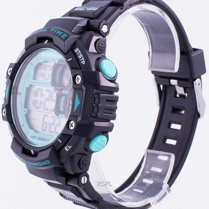 Orologio da uomo al quarzo Dual Time Armitron Sport 408309BTL
