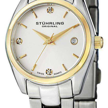 Stuhrling Original Ascot Prime Swiss Quartz Data Display 414L.03 Orologio da donna