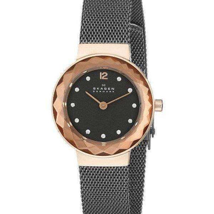 Skagen Leonora quadrante nero madreperla quadrante grigio antracite IP 456SRM