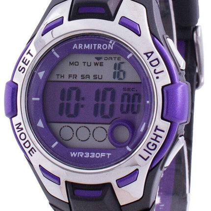 Armitron Sport 457030PUR Quarzo Dual Time Orologio da donna