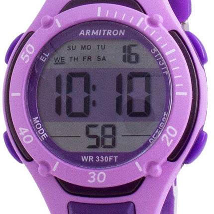 Armitron Sport 457062PUR Quarzo Dual Time Orologio da donna