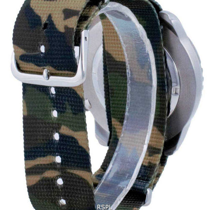 Rapporto Free Diver Chronograph Nylon Quartz Diver's 48HA90-17-CHR-BLK-var-NATO5 200M Orologio da uomo