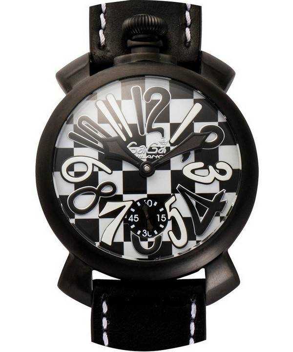 Orologio da uomo GaGa Milano al quarzo bianco e nero 5012LECH1