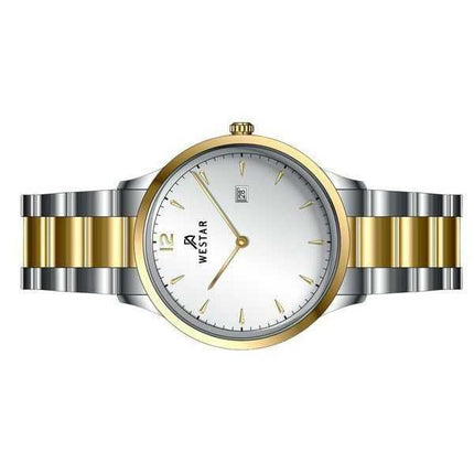 Orologio da uomo 50218CBN107 al quarzo con quadrante argentato in acciaio inossidabile con profilo Westar