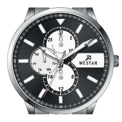 Orologio da uomo 50239STN103 con quadrante multifunzione in acciaio inossidabile con profilo Westar