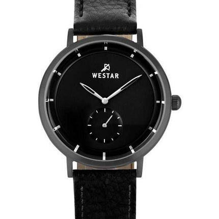 Orologio da uomo 50246GGN103 con cinturino in pelle con profilo Westar quadrante nero al quarzo