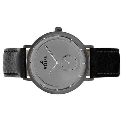 Orologio da uomo 50246GGN106 con cinturino in pelle profilo Westar quadrante grigio al quarzo
