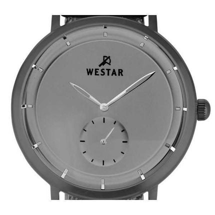 Orologio da uomo con profilo Westar in acciaio inossidabile quadrante grigio al quarzo 50247GGN106