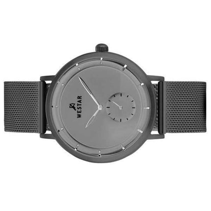 Orologio da uomo con profilo Westar in acciaio inossidabile quadrante grigio al quarzo 50247GGN106