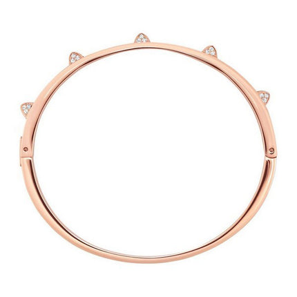 Braccialetto Swarovski Tactic Rose Gold Tone Con Cristallo Bianco 5098368 Da Donna