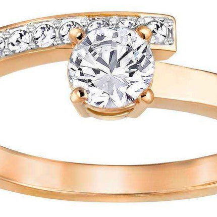 Anello Swarovski 5251687 Fresh Ring placcato oro rosa