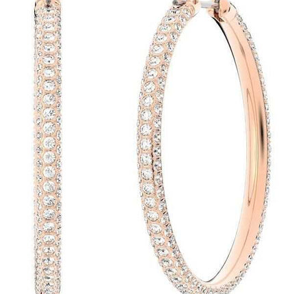 Orecchini Swarovski Dextera Hoop color oro rosa 5383938 per donna