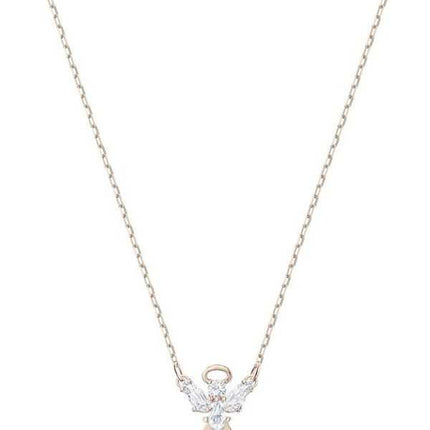 Collana Swarovski Magic Angel Cubic Zirconia Stone placcata oro rosa 5498966 da donna