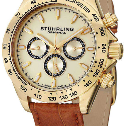 Orologio da uomo Stuhrling Original Triumph Classic Swiss Quartz Multifunzione 564L.02