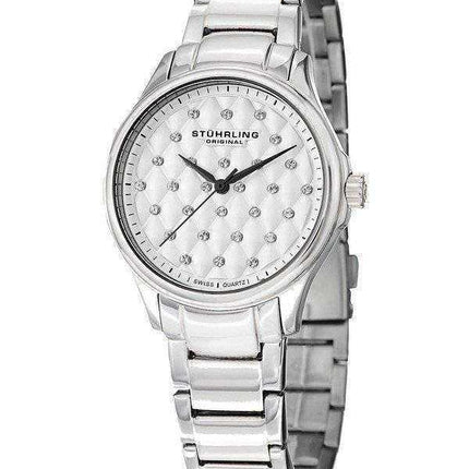 Stuhrling Original Culcita Swarovski Crystals Swiss Quartz 567.01 Orologio da donna