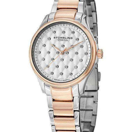 Stuhrling Original Culcita Swarovski Crystals Swiss Quartz 567.03 Orologio da donna