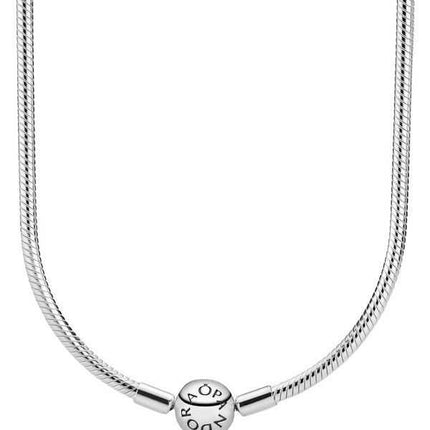 Collana Pandora in argento sterling con catena a serpente 590742HV-42 per donna
