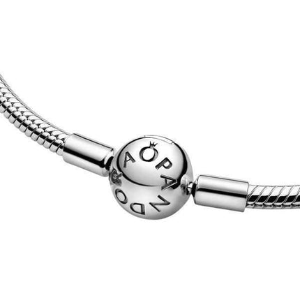 Collana Pandora in argento sterling con catena a serpente 590742HV-42 per donna