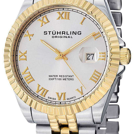 Orologio da uomo Stuhrling Original Symphony Regent Coronet Swiss Quartz 599G.04