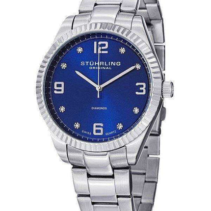 Orologio da uomo Stuhrling Original Allure Diamonds Swiss Quartz 607G.03