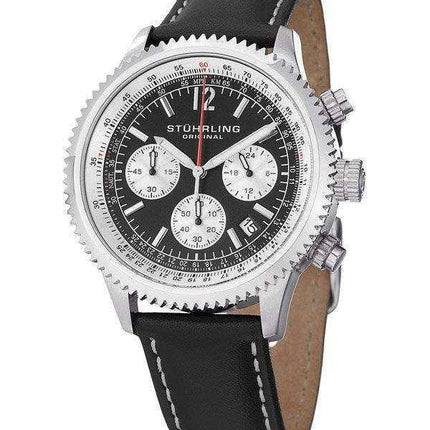 Orologio da uomo Stuhrling Original Quartz Monaco Chronograph 669.01
