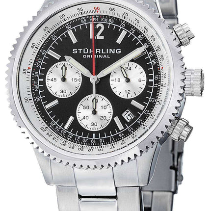 Orologio da uomo Stuhrling Original Monaco Quartz Chronograph 669B.01