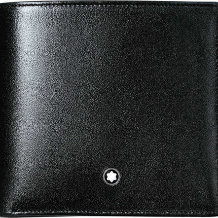Portafoglio uomo Montblanc 7163 in pelle nera Meisterstuck