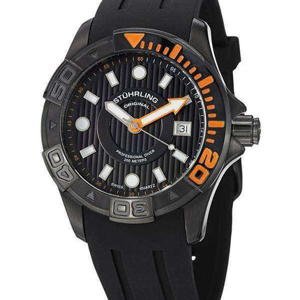 Orologio da uomo Stuhrling Original Aquadiver Manta Ray Swiss Quartz 718.04