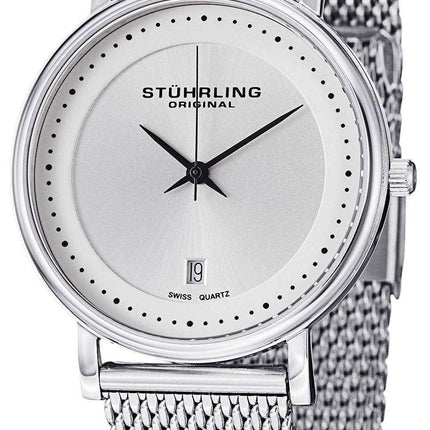Orologio da uomo Stuhrling Original Classic Ascot Casatorra Elite Swiss Quartz 734GM.01