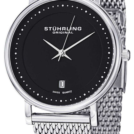 Orologio da uomo Stuhrling Original Classic Ascot Casatorra Elite Swiss Quartz 734GM.02