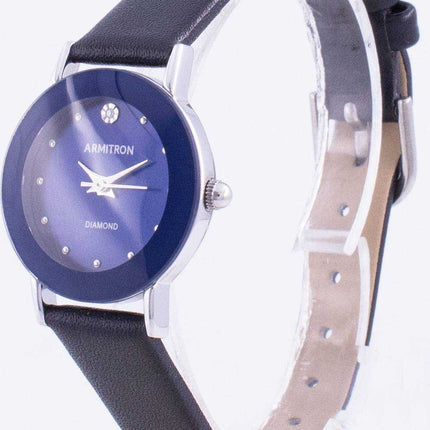 Armitron 752447BLSVBK Orologio al quarzo con accenti di diamanti da donna