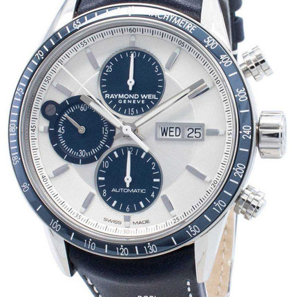 Orologio da uomo automatico Raymond Weil Geneve Freelancer 7731-SC3-65521 tachimetro
