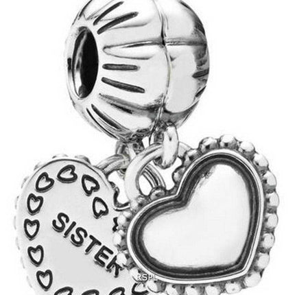 PANDORA 791383 My Special Sister Silver Dangle Charm da donna