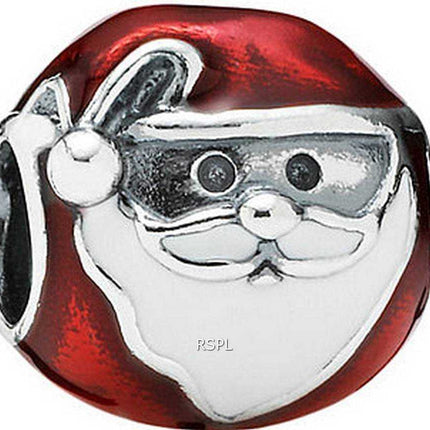 PANDORA 791405ENMX Charm natalizio Jolly Father da donna