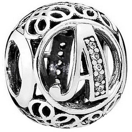 PANDORA 791845CZ Alfabeto Lettera "A" Charm da donna