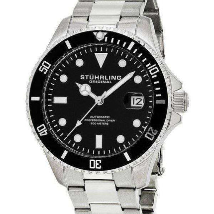 Orologio da uomo Stuhrling Original Regatta Automatic Diver 200M 792.01 da uomo